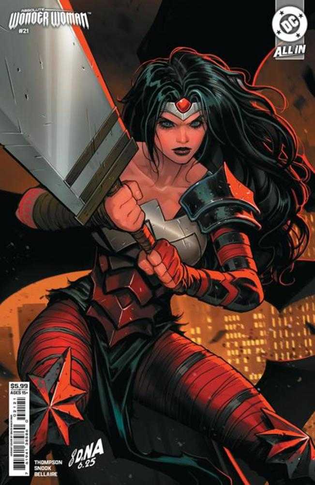 ABSOLUTE WONDER WOMAN #21 COVER B DAVID NAKAYAMA CONNECTING CARD STOCK VARIANT