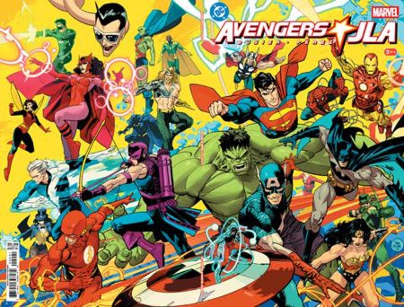AVENGERS JLA #2 (OF 4) FACSIMILE EDITION COVER B DAN MORA VARIANT