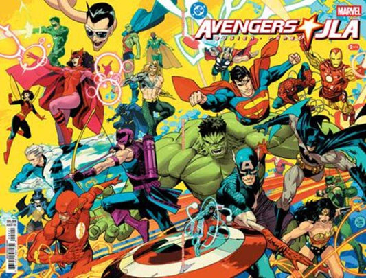AVENGERS JLA #2 (OF 4) FACSIMILE EDITION COVER B DAN MORA VARIANT