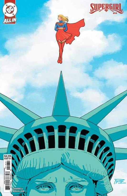 SUPERGIRL #14 COVER C BRUNO REDONDO CARD STOCK VARIANT (THE REIGN OF THE SUPERBOYS)