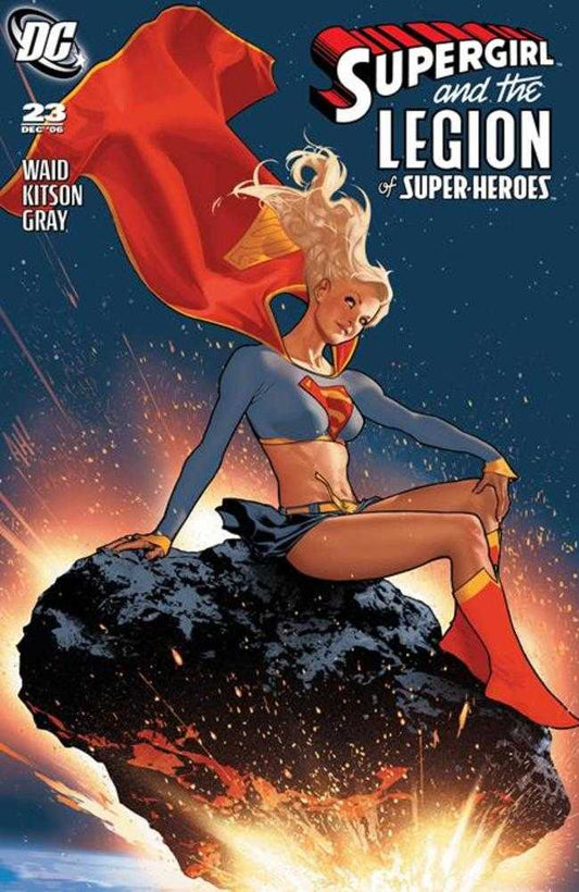 SUPERGIRL AND THE LEGION OF SUPER HEROES #23 FACSIMILE EDITION COVER A ADAM HUGHES