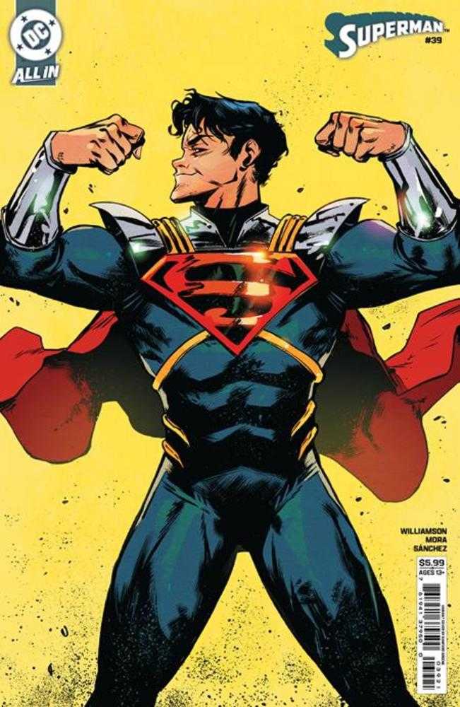 SUPERMAN #39 COVER B SANFORD GREENE CARD STOCK VARIANT (THE REIGN OF THE SUPERBOYS)