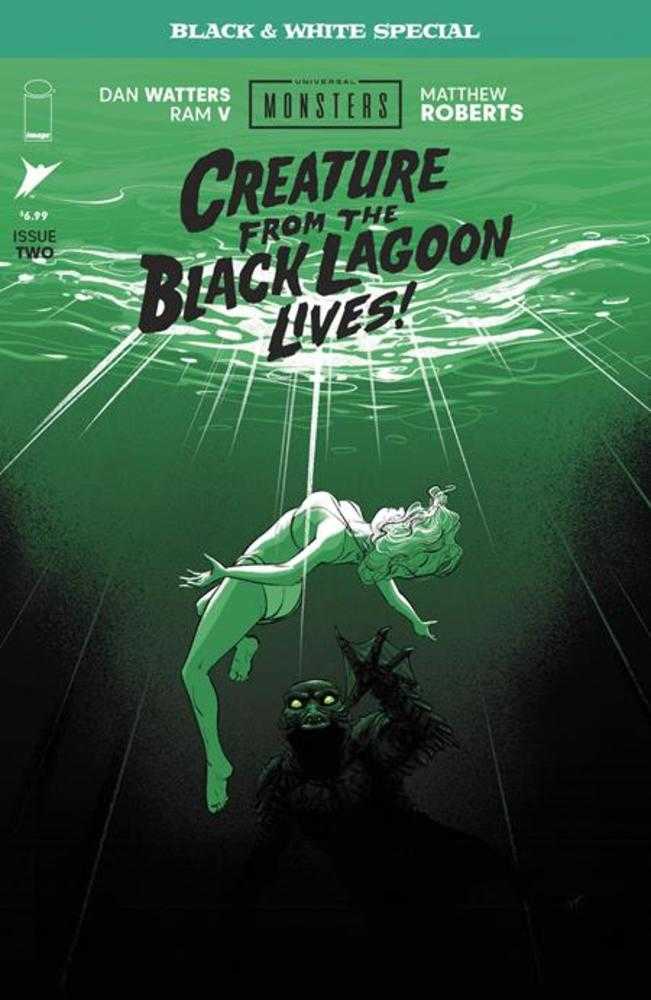 UNIVERSAL MONSTERS: CREATURE FROM THE BLACK LAGOON LIVES - BLACK & WHITE SPECIAL #2 (OF 2)