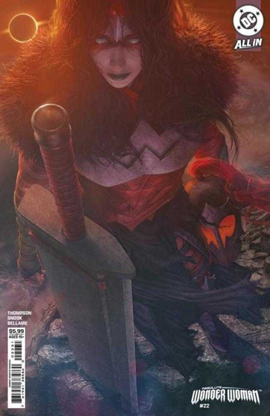 ABSOLUTE WONDER WOMAN #22 COVER C RAHZZAH CARD STOCK VARIANT
