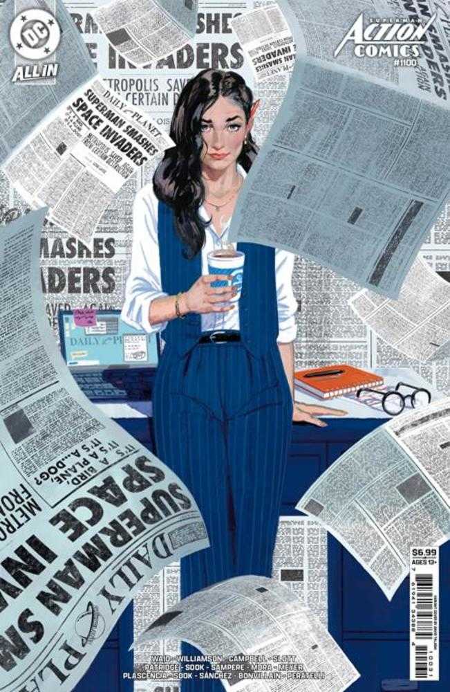 ACTION COMICS #1100 COVER C DAVID TALASKI CARD STOCK VARIANT (DC K.O.)