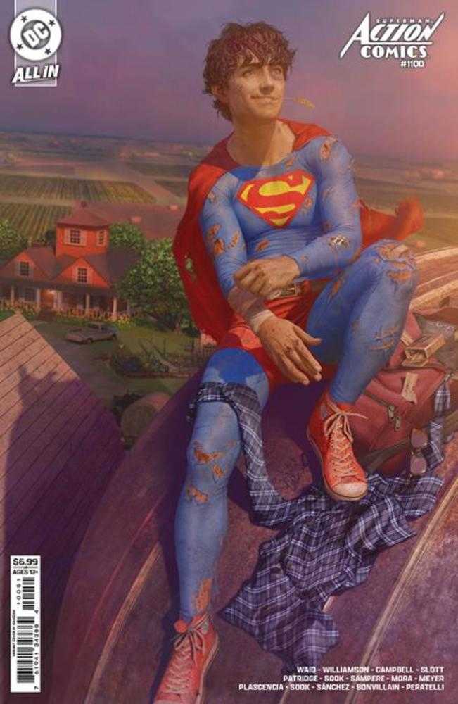 ACTION COMICS #1100 COVER E RAHZZAH CARD STOCK VARIANT (DC K.O.)