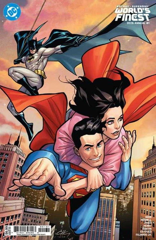 BATMAN/SUPERMAN: WORLD'S FINEST 2026 ANNUAL #1 (ONE SHOT) COVER C CLAYTON HENRY CARD STOCK VARIANT