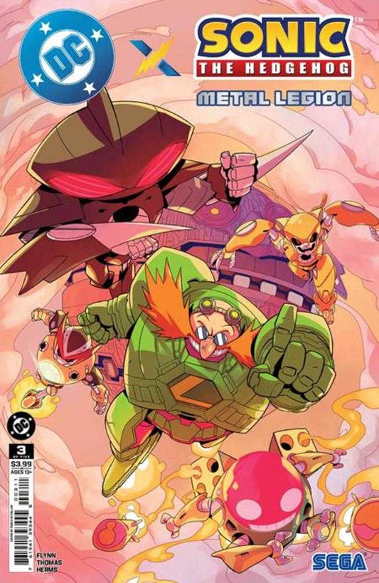 DC X SONIC THE HEDGEHOG: THE METAL LEGION #3 (OF 5)