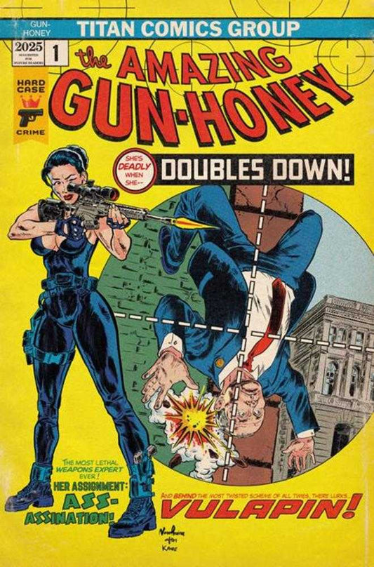 GUN HONEY DOUBLES DOWN #2 (OF 4) COVER G NUNO PEREIRA HOMAGE VARIANT (MATURE)