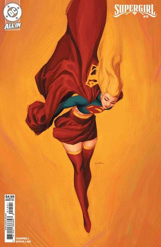 SUPERGIRL #15 COVER B KRIS ANKA CARD STOCK VARIANT (THE REIGN OF THE SUPERBOYS)