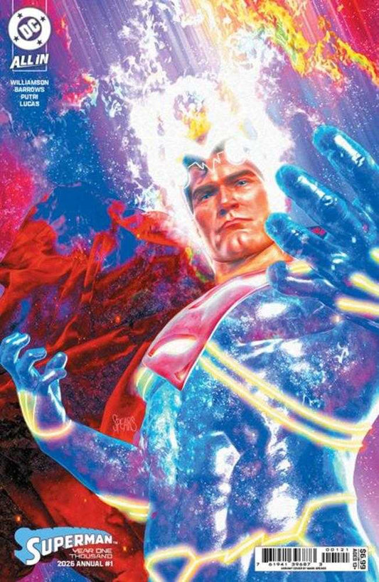 SUPERMAN ANNUAL: YEAR ONE THOUSAND #1 (ONE SHOT) COVER B MARK SPEARS CARD STOCK VARIANT (DC K.O.)