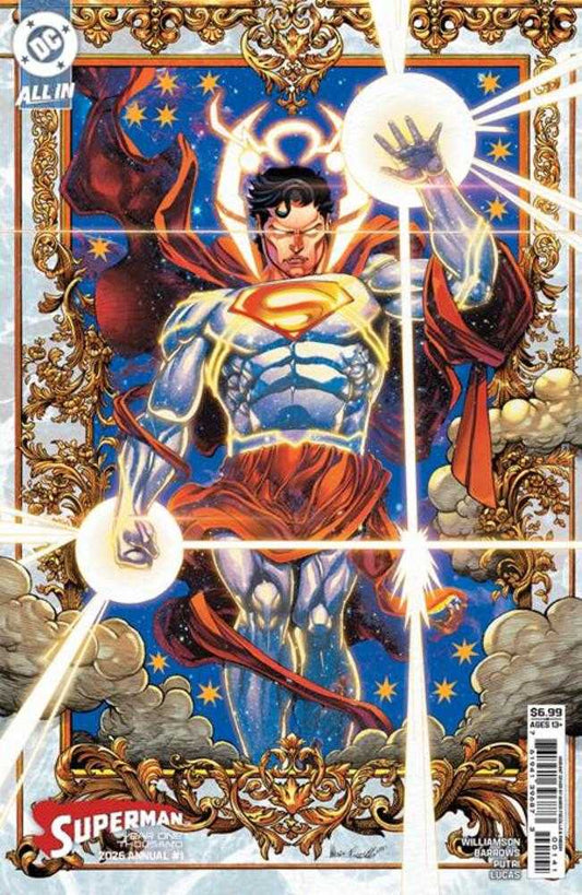 SUPERMAN ANNUAL: YEAR ONE THOUSAND #1 (ONE SHOT) COVER D MARIO FOCCILLO CARD STOCK VARIANT (DC K.O.)