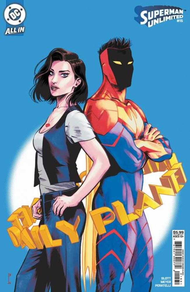 SUPERMAN UNLIMITED #15 COVER C FERNANDO BLANCO CARD STOCK VARIANT (THE REIGN OF THE SUPERBOYS)