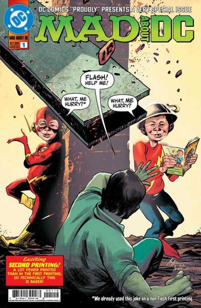 MAD ABOUT DC #1 (ONE SHOT) 2ND PRINT COVER A RAFAEL ALBUQUERQUE