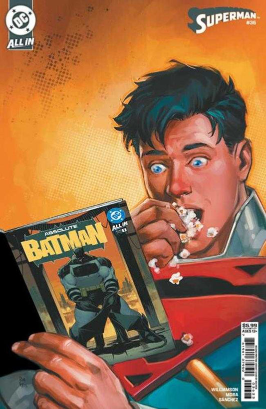 SUPERMAN #36 2ND PRINT COVER C ROD REIS CARD STOCK VARIANT