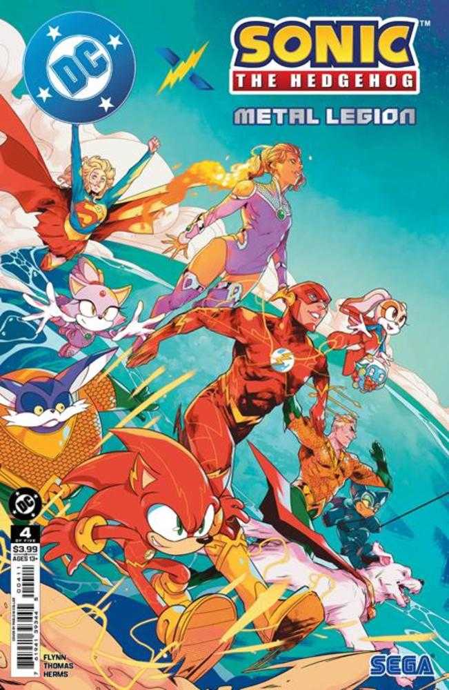 DC X SONIC THE HEDGEHOG: METAL LEGION #4 (OF 5)