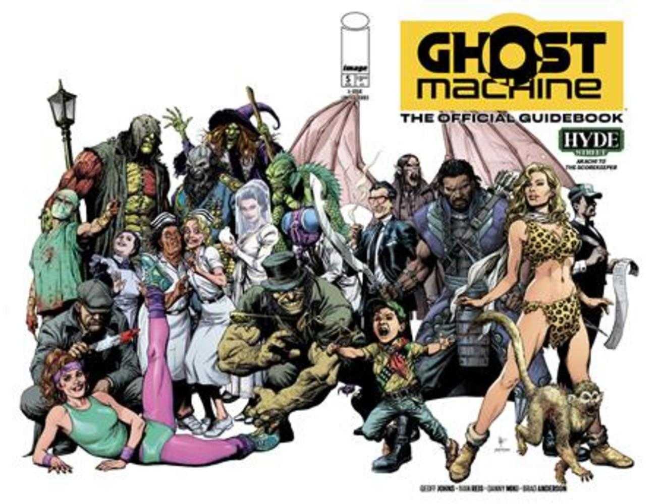 GHOST MACHINE: THE OFFICIAL GUIDEBOOK #5 (OF 5)