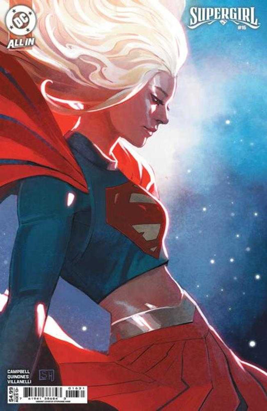 SUPERGIRL #16 COVER C STEPHANINE HANS CARD STOCK VARIANT (KINGDOM OF ZOD)