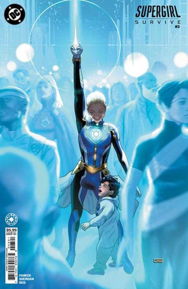 SUPERGIRL SURVIVE #3 (OF 6) COVER B TAURIN CLARKE CARD STOCK VARIANT