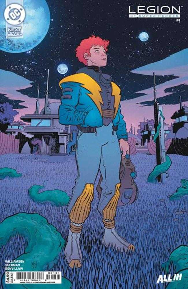 Legion Of Super-Heroes #1 Cover E Hayden Sherman Card Stock Variant