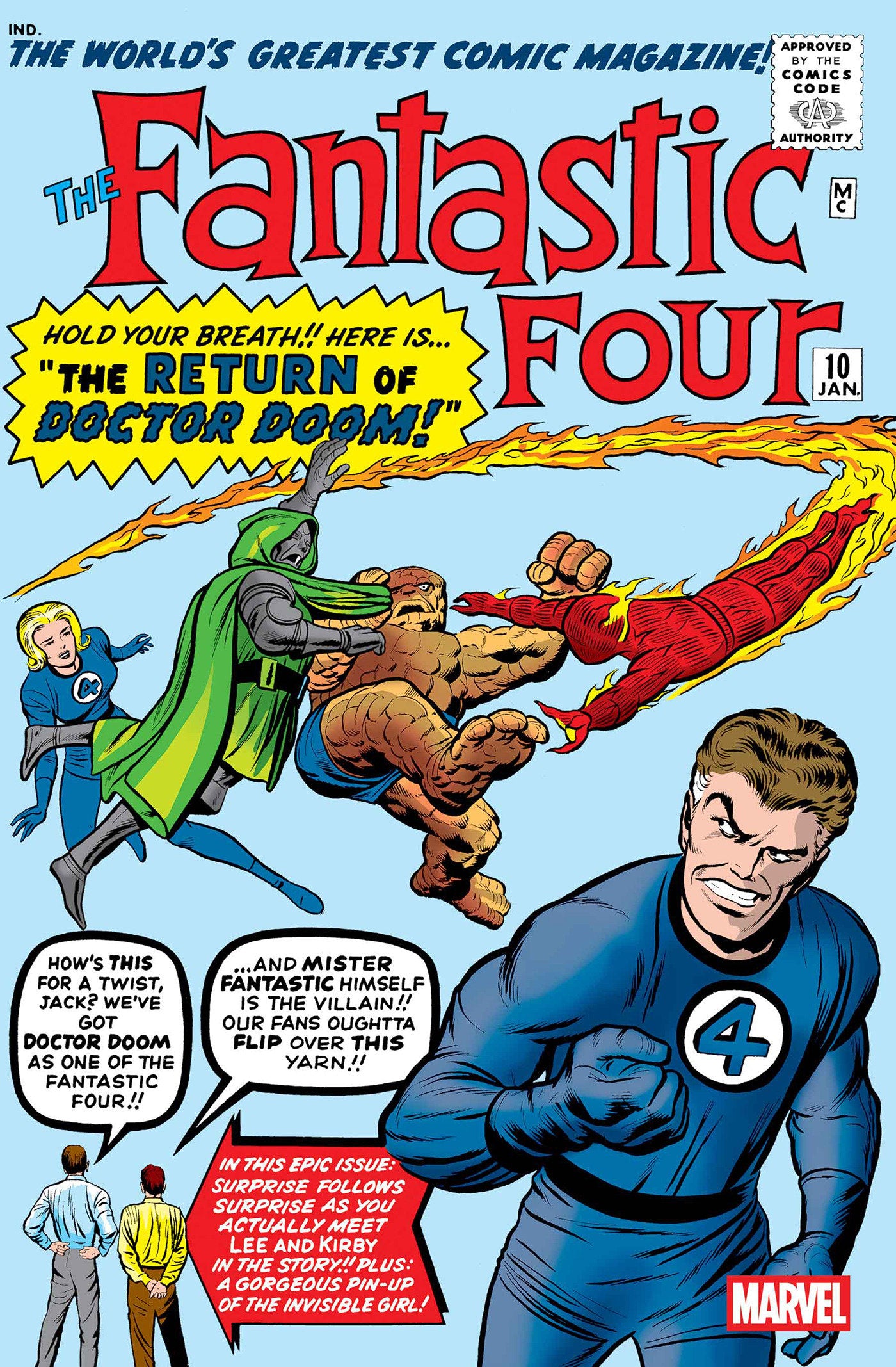 FANTASTIC FOUR #10 FACSIMILE EDITION