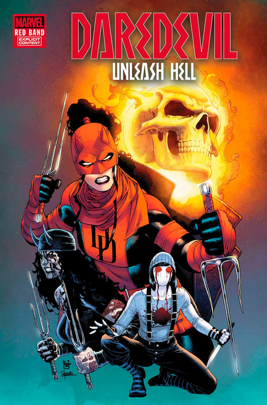 DAREDEVIL: UNLEASH HELL RED BAND #5 (OF 5) (POLYBAG)