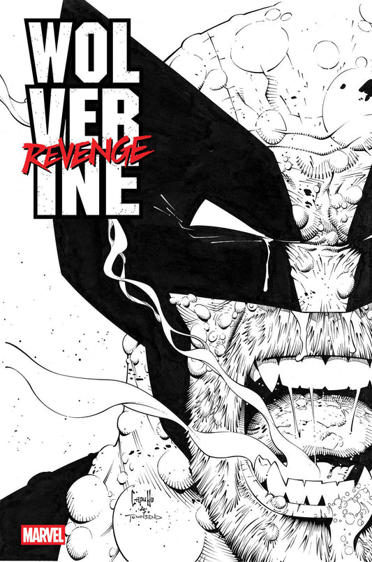 WOLVERINE: REVENGE - RED BAND: RAW BLACK & WHITE EDITION #4 [POLYBAGGED]