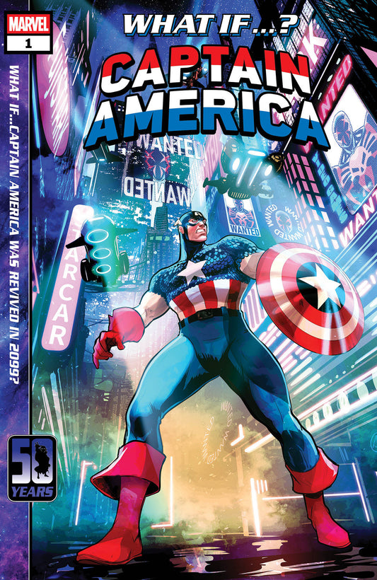 What If...? Captain America #1 comic book cover — Marvel Comics
